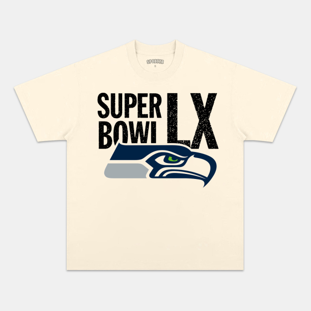 2026 SUPER BOWL LX & SEATTLE SEAHAWKS TEE