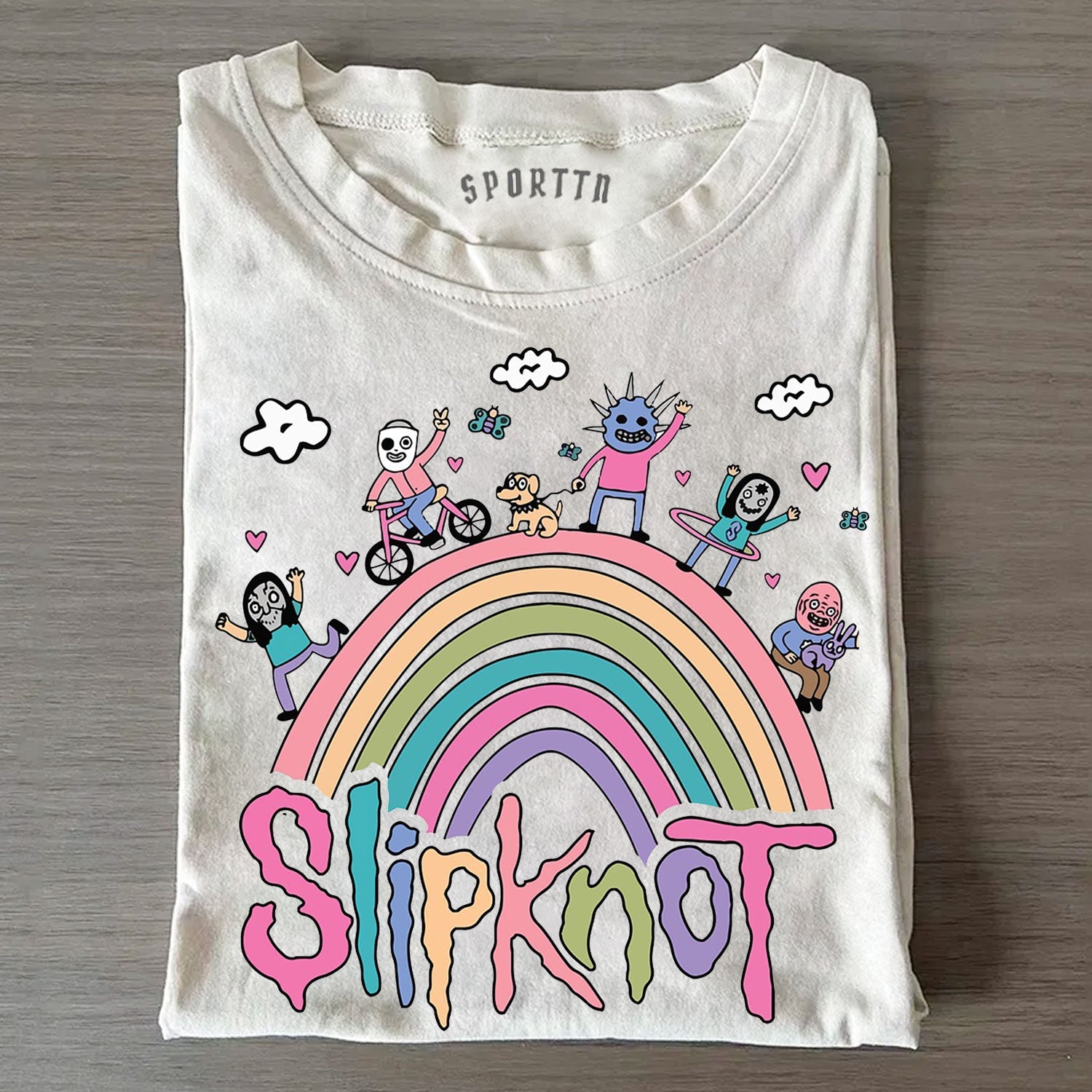 MUSIC SLIPKNOT VINTAGE WASHED TEE