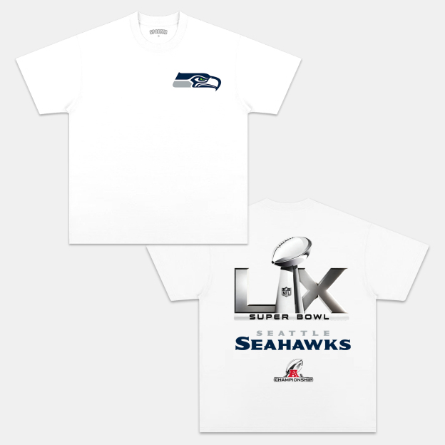 2026 SUPER BOWL LX & SEATTLE SEAHAWKS V2 TEE