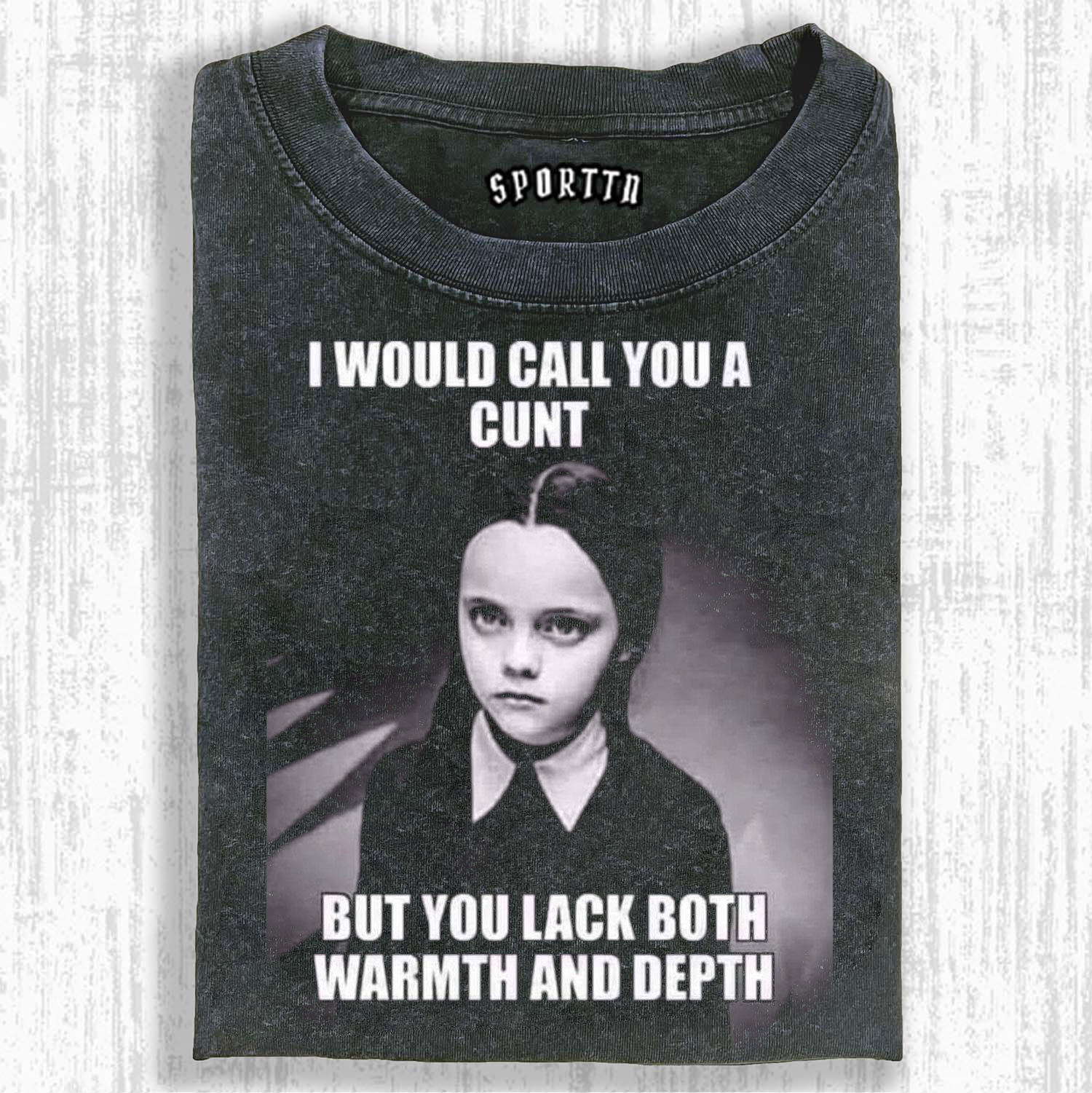 SPORTN.STORE Wednesday Addams Washed T-shirt/Sweatshirt/Hoodie