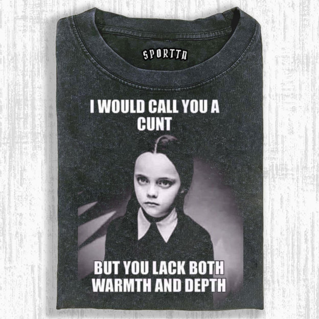 Wednesday Addams Washed T-shirt/Sweatshirt/Hoodie