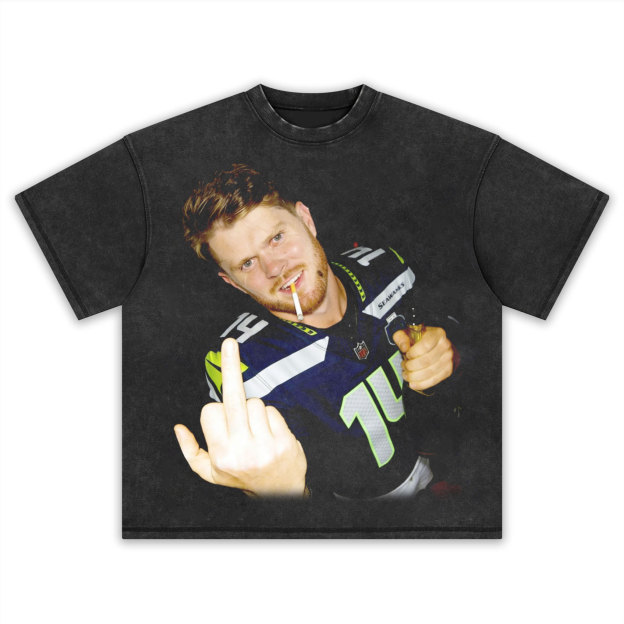 Sam Darnold Seahawks  NFL T-shirt-LASPORTN