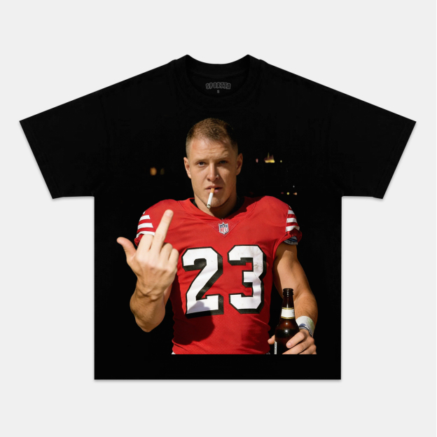 CHRISTIAN MCCAFFREY 2026 TEE-LASPORTN
