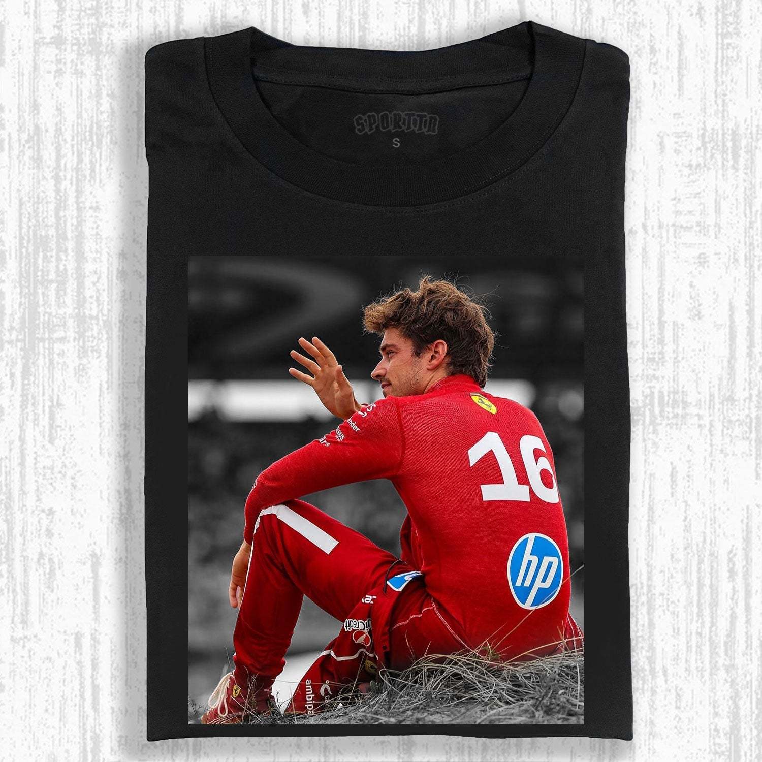 CHARLES LECLERC V5 TEE-LASPORTN