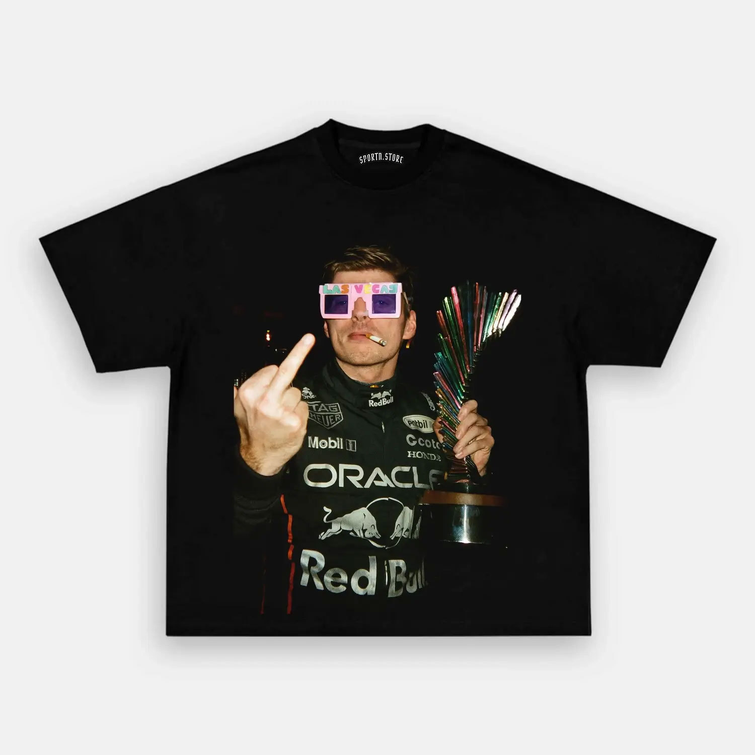 F1 MAX VERSTAPPEN TROPHY CELEBRATION TEE-LASPORTN