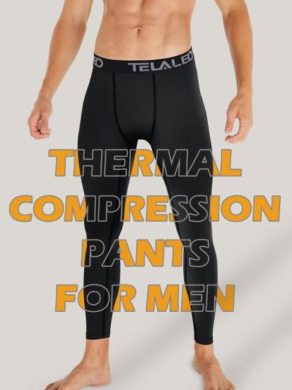 Athletic Tights for Winter Sports, Polyester Material, Value Pack