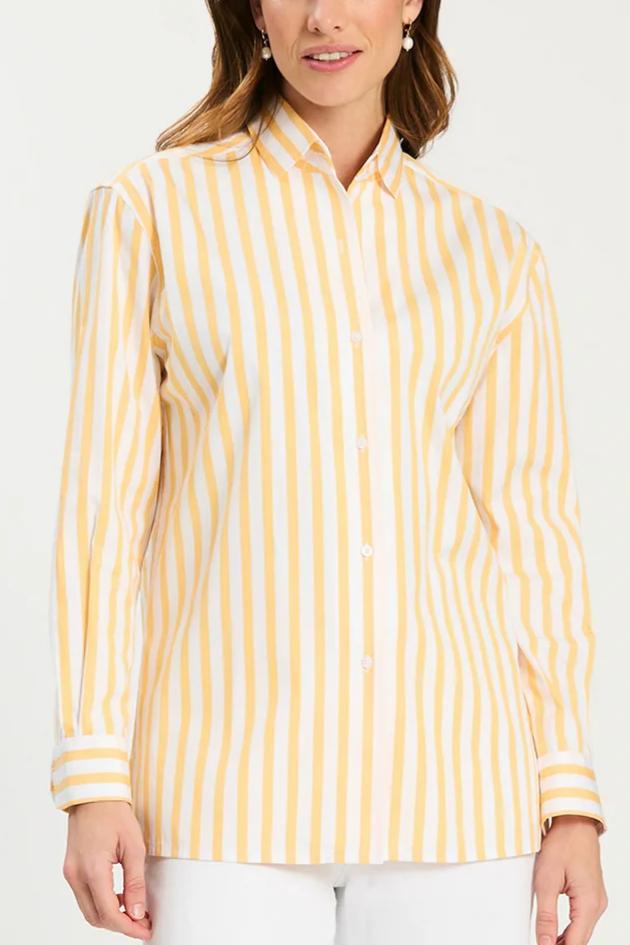 Quinn Awning Stripe Blouse
