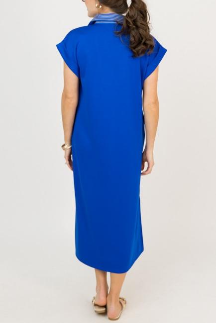 On The Collar Midi, Royal