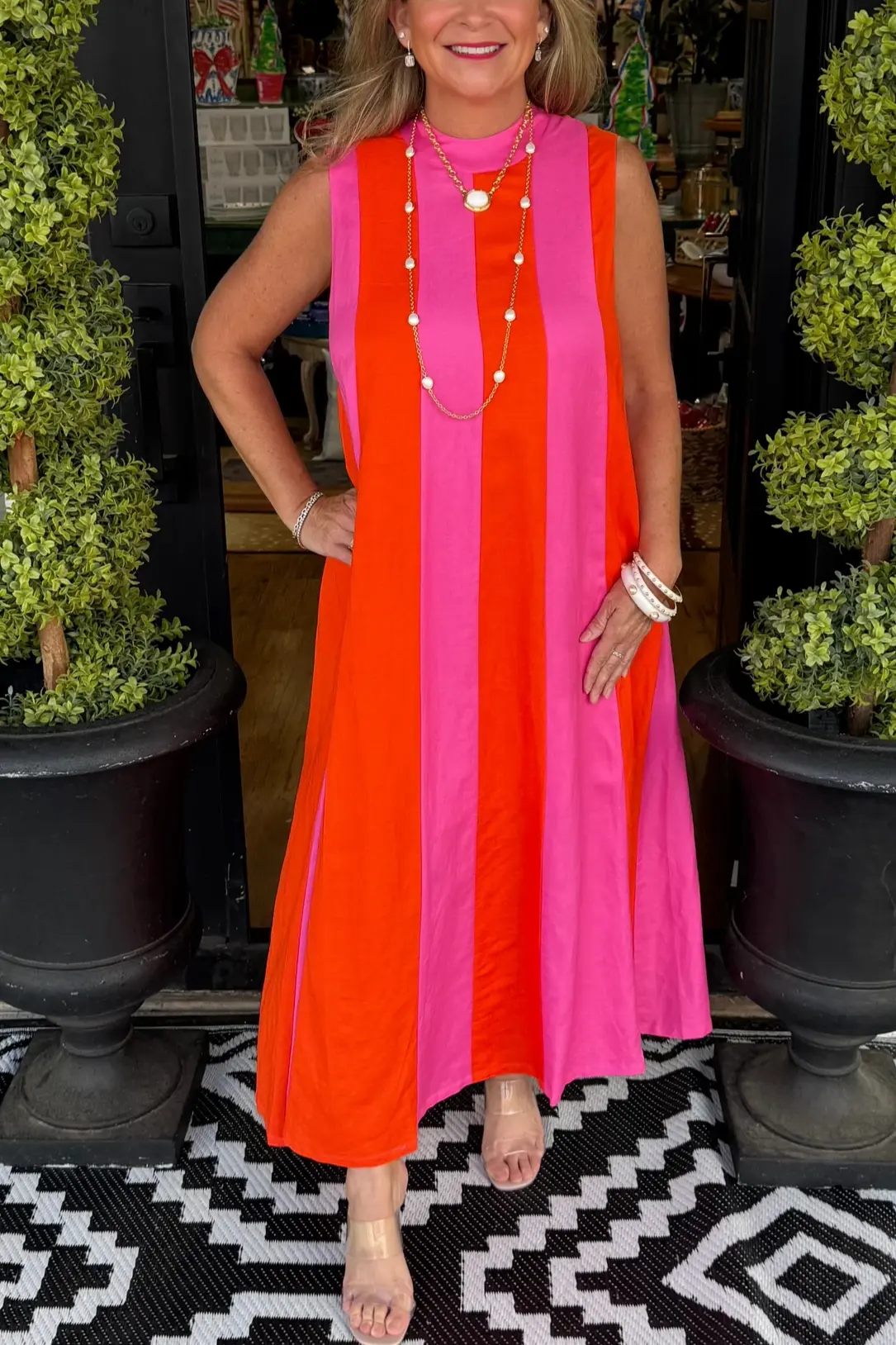Charli Dress - Magenta