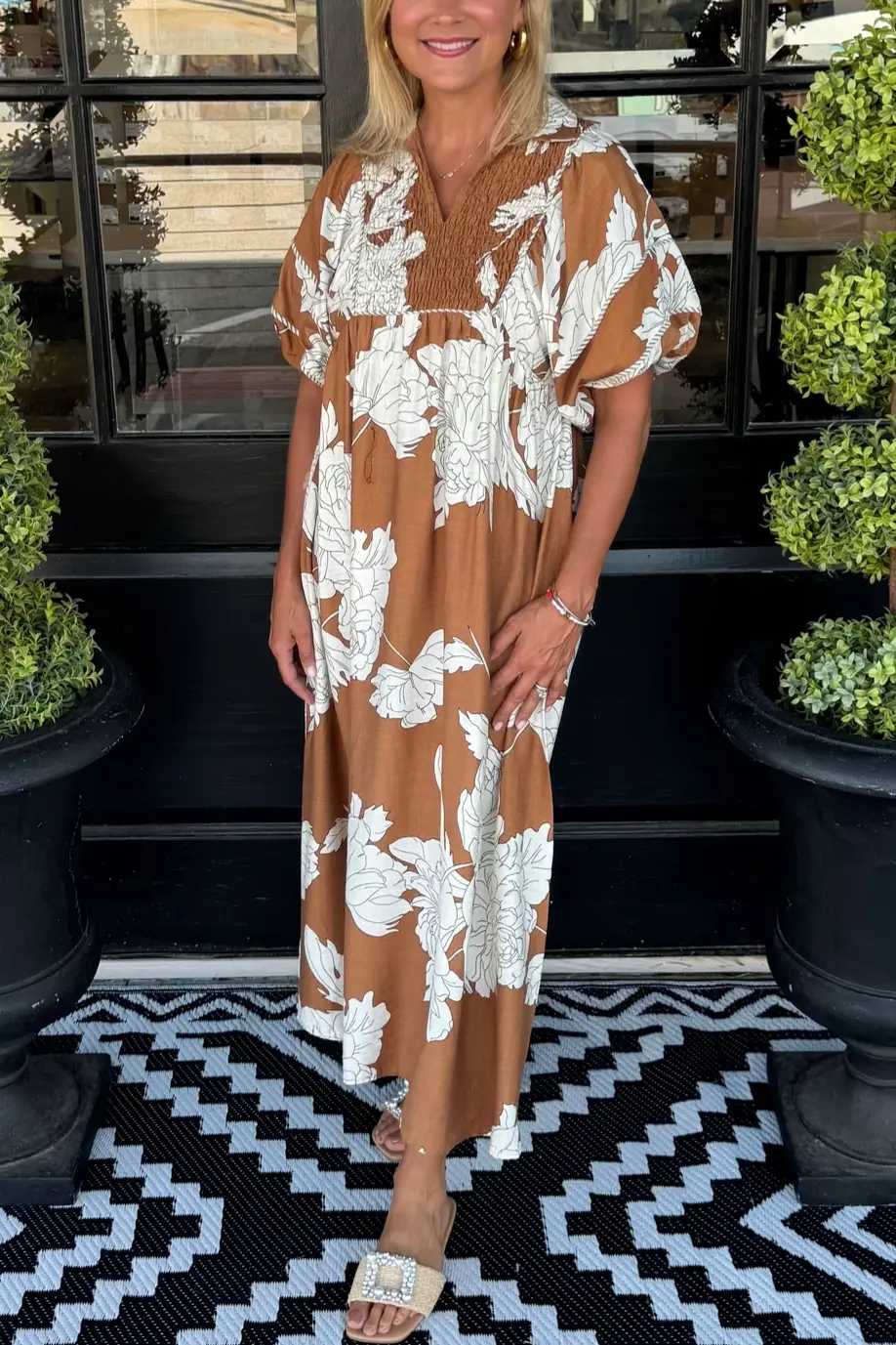 Maggie Dress - Bronze