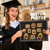 Museum of Us Frame Custom Shadow Box Frame Cute Miniature Museum Gifts Meaningful Graduation Gift Museum of Us Photo Frame