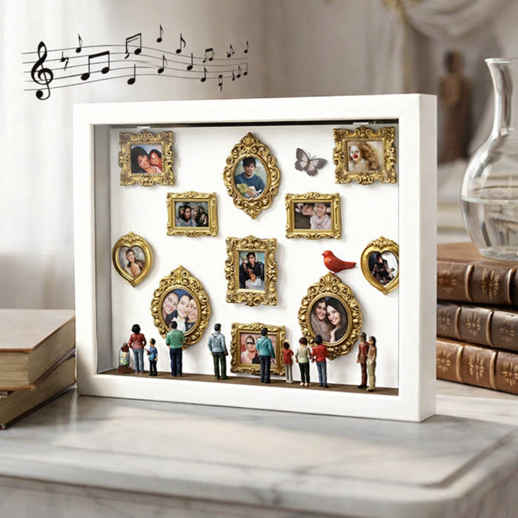 Museum of Us Frame Personalized Couples Gift for Her Cute Miniature Museum Gifts Meaningful Gift Valentine's Day Anniversary Gift - MuseumofUsFrame
