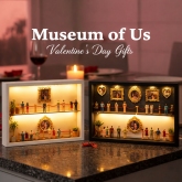 Personalized Museum of Us Frame Custom Photo Couples Gift for Her Mini Museum Gifts Best Valentine's Day Gifts- Custom Museum of us Frame