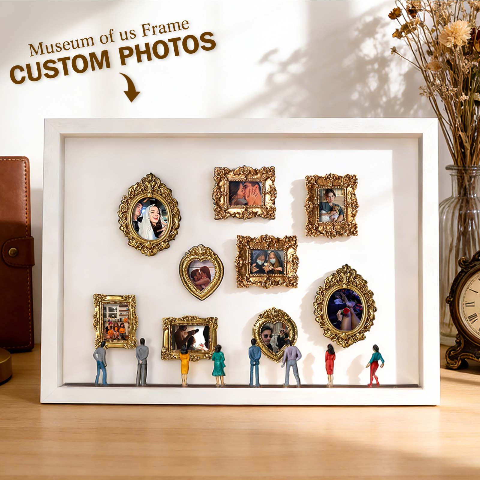 Museum of Us Frame Personalized Couples Gift for Her Miniature Museum Gifts Meaningful Gift Valentine's Day&Anniversary