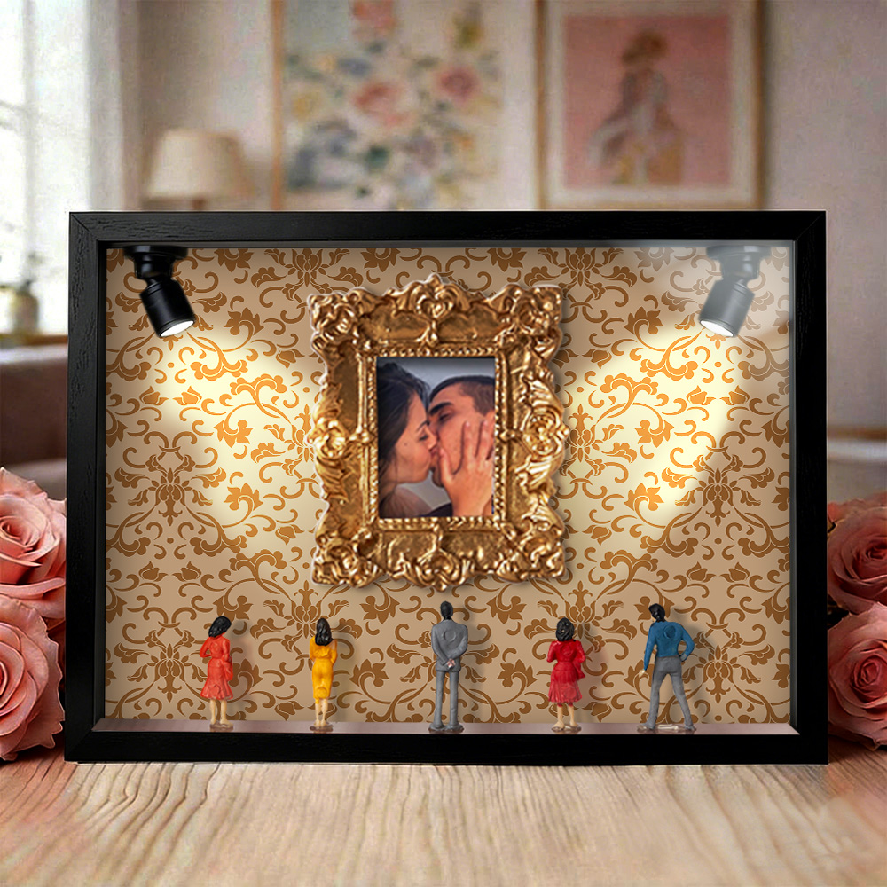 Museum of Us Frame Personalized Couples Gift for Her Miniature Museum Gifts Meaningful Gift Valentine's Day Anniversary Gift