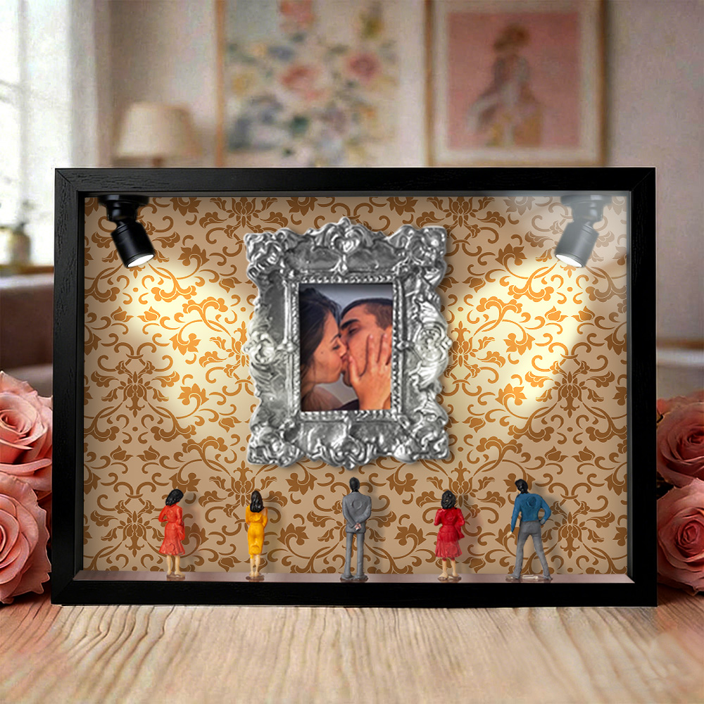 Museum of Us Frame Personalized Couples Gift for Her Miniature Museum Gifts Meaningful Gift Valentine's Day Anniversary Gift