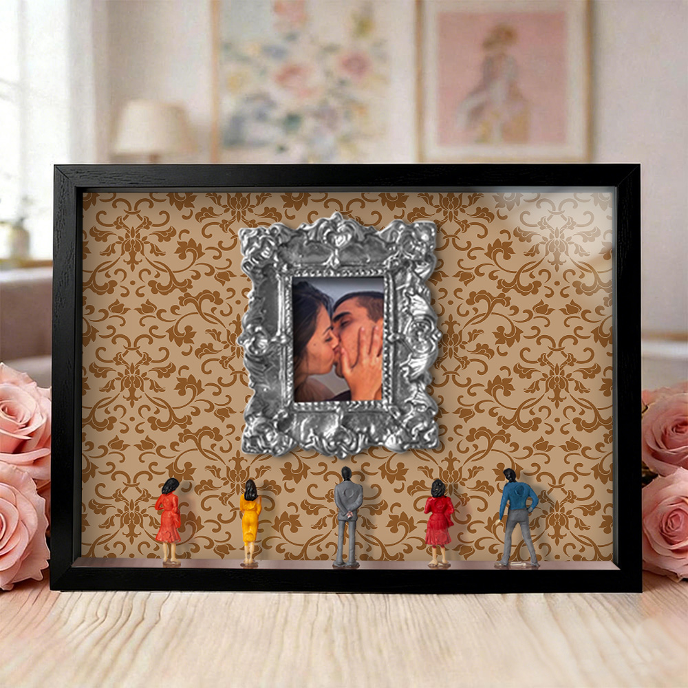 Museum of Us Frame Personalized Couples Gift for Her Miniature Museum Gifts Meaningful Gift Valentine's Day Anniversary Gift