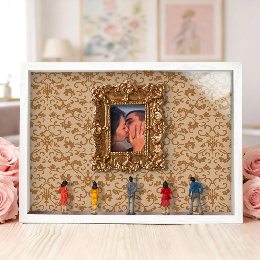 Museum of Us Frame Personalized Couples Gift for Her Miniature Museum Gifts Meaningful Gift Valentine's Day Anniversary Gift