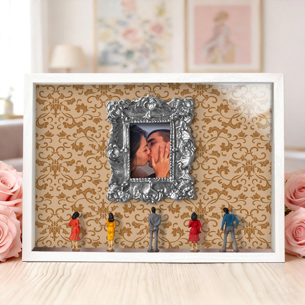 Museum of Us Frame Personalized Couples Gift for Her Miniature Museum Gifts Meaningful Gift Valentine's Day Anniversary Gift