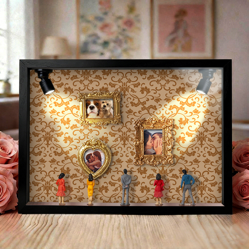 Museum of Us Frame Personalized Couples Gift for Her Miniature Museum Gifts Meaningful Gift Valentine's Day Anniversary Gift