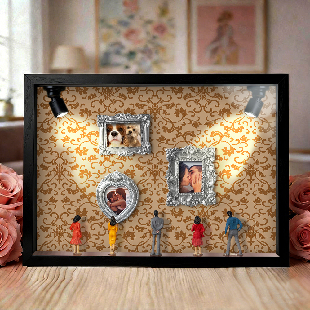 Museum of Us Frame Personalized Couples Gift for Her Miniature Museum Gifts Meaningful Gift Valentine's Day Anniversary Gift