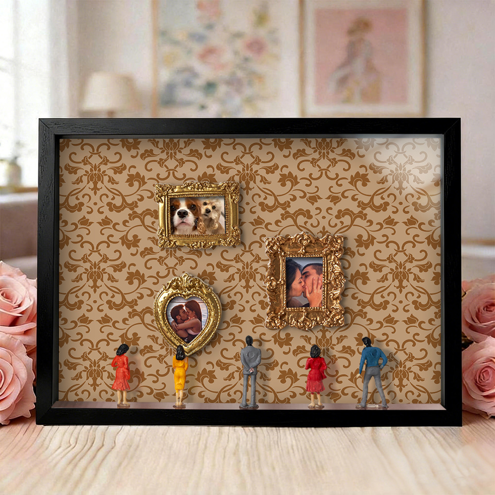 Museum of Us Frame Personalized Couples Gift for Her Miniature Museum Gifts Meaningful Gift Valentine's Day Anniversary Gift