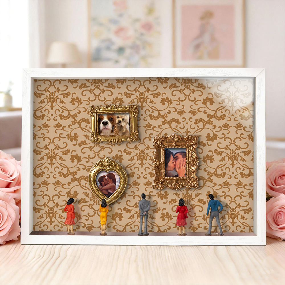 Museum of Us Frame Personalized Couples Gift for Her Miniature Museum Gifts Meaningful Gift Valentine's Day Anniversary Gift