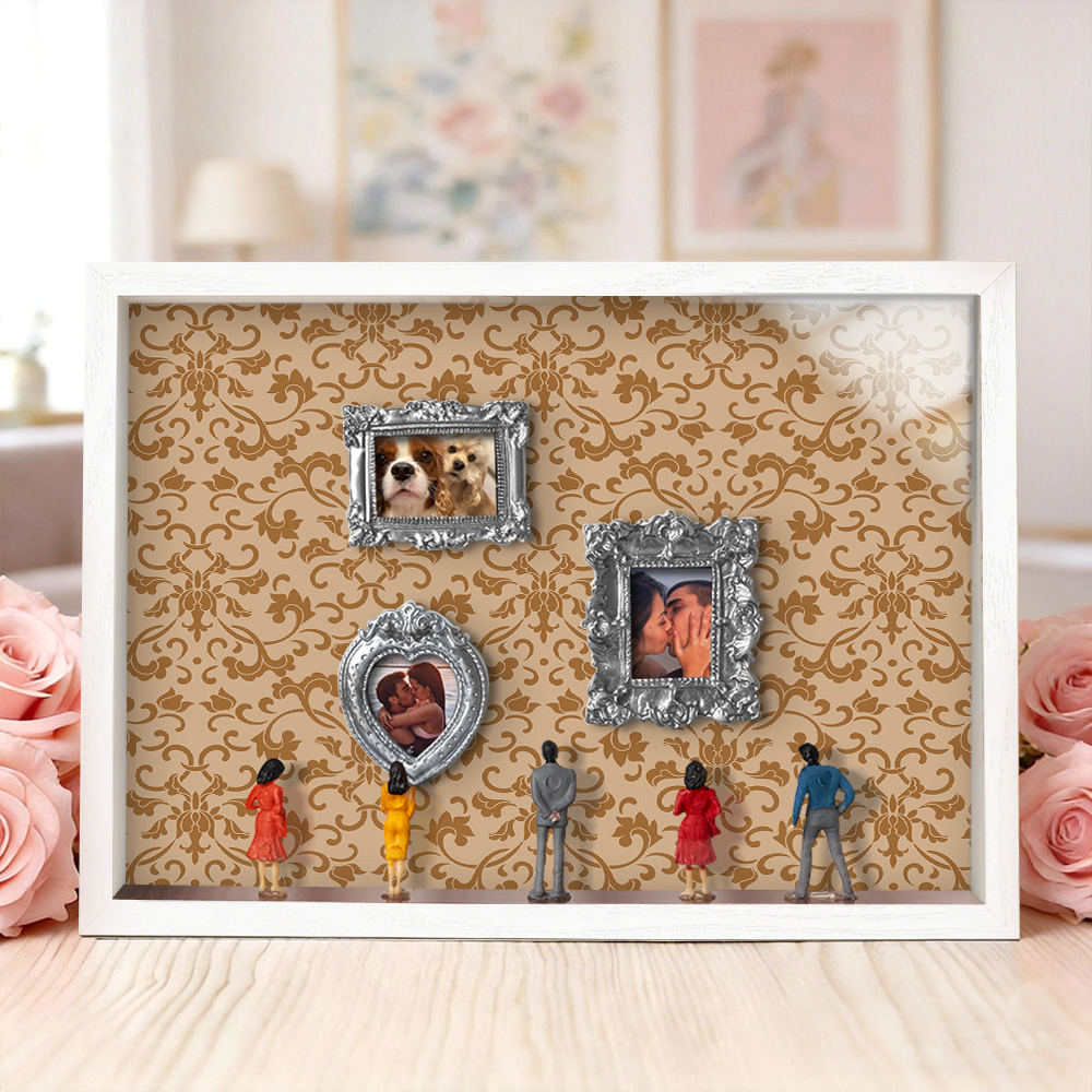 Museum of Us Frame Personalized Couples Gift for Her Miniature Museum Gifts Meaningful Gift Valentine's Day Anniversary Gift