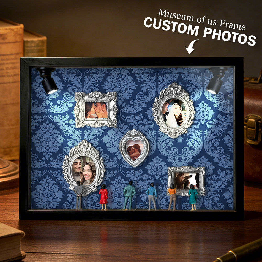 Museum of Us Frame Personalized Couples Gift for Her Miniature Museum Gifts Meaningful Gift Valentine's Day&Anniversary