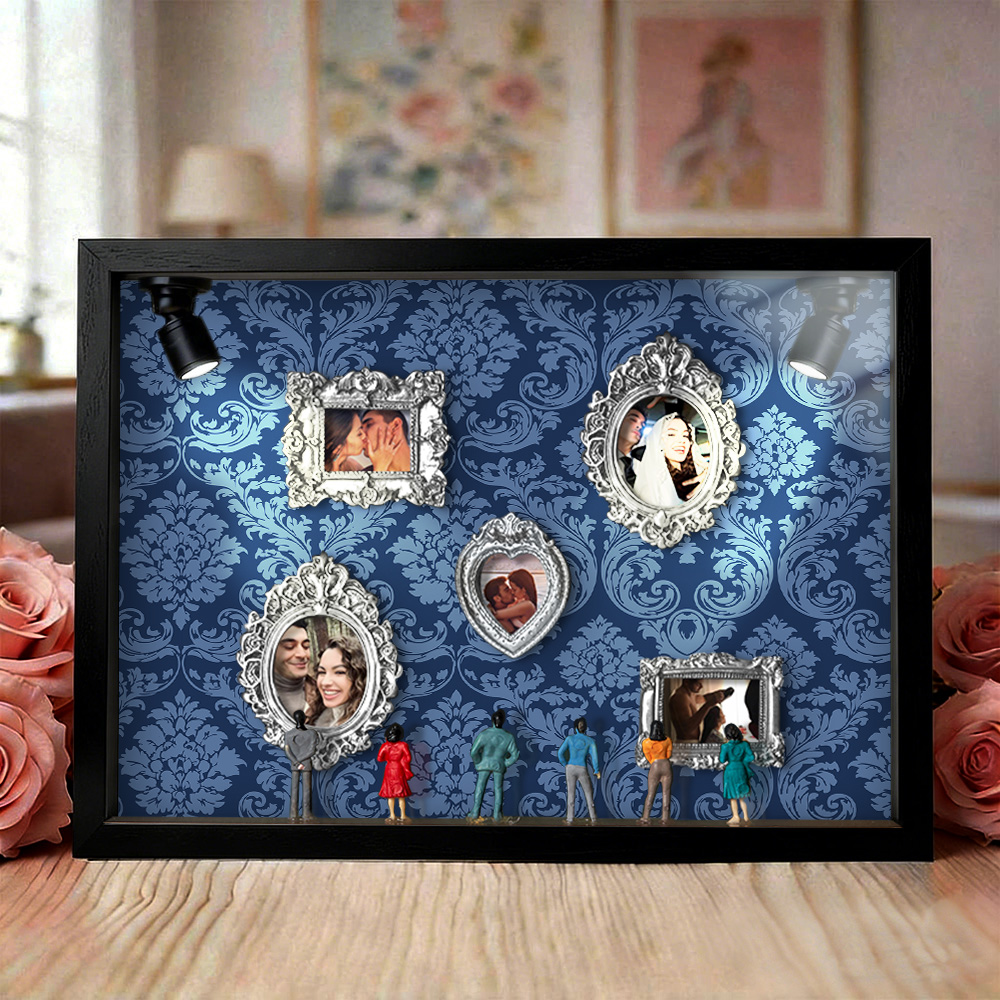 Museum of Us Frame Personalized Couples Gift for Her Miniature Museum Gifts Meaningful Gift Valentine's Day Anniversary Gift