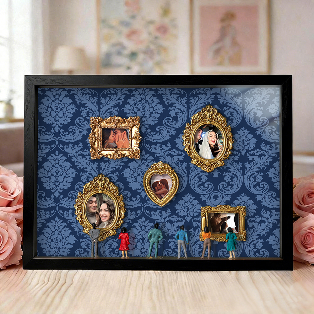 Museum of Us Frame Personalized Couples Gift for Her Miniature Museum Gifts Meaningful Gift Valentine's Day Anniversary Gift