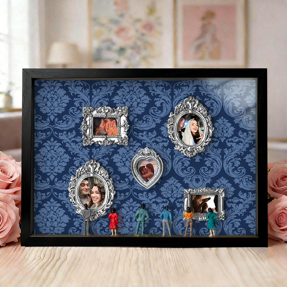 Museum of Us Frame Personalized Couples Gift for Her Miniature Museum Gifts Meaningful Gift Valentine's Day Anniversary Gift