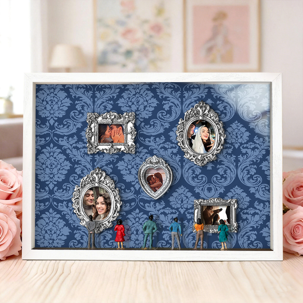Museum of Us Frame Personalized Couples Gift for Her Miniature Museum Gifts Meaningful Gift Valentine's Day Anniversary Gift