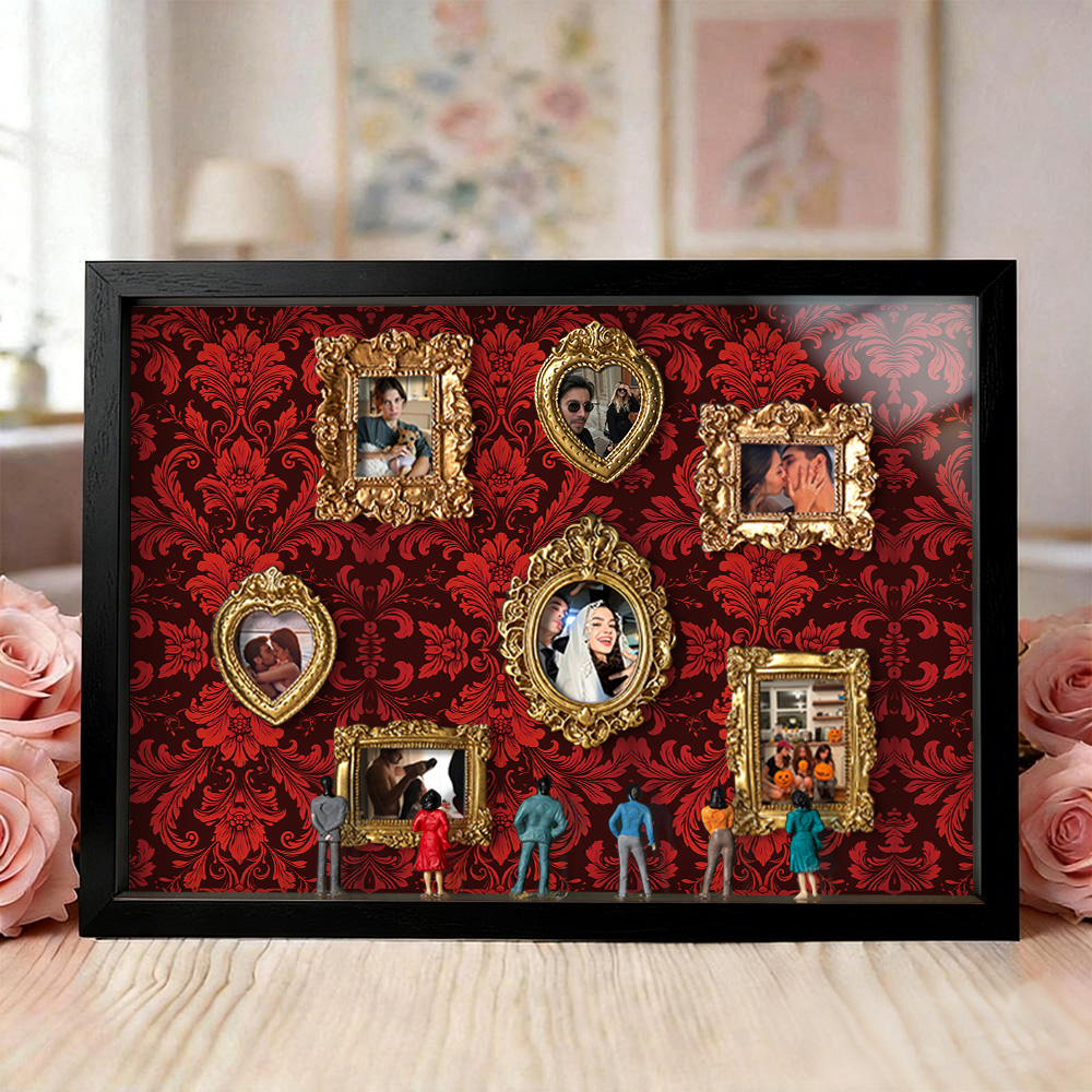 Museum of Us Frame Personalized Couples Gift for Her Miniature Museum Gifts Meaningful Gift Valentine's Day Anniversary Gift