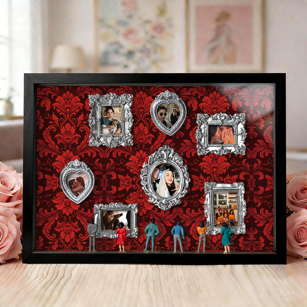 Museum of Us Frame Personalized Couples Gift for Her Miniature Museum Gifts Meaningful Gift Valentine's Day Anniversary Gift