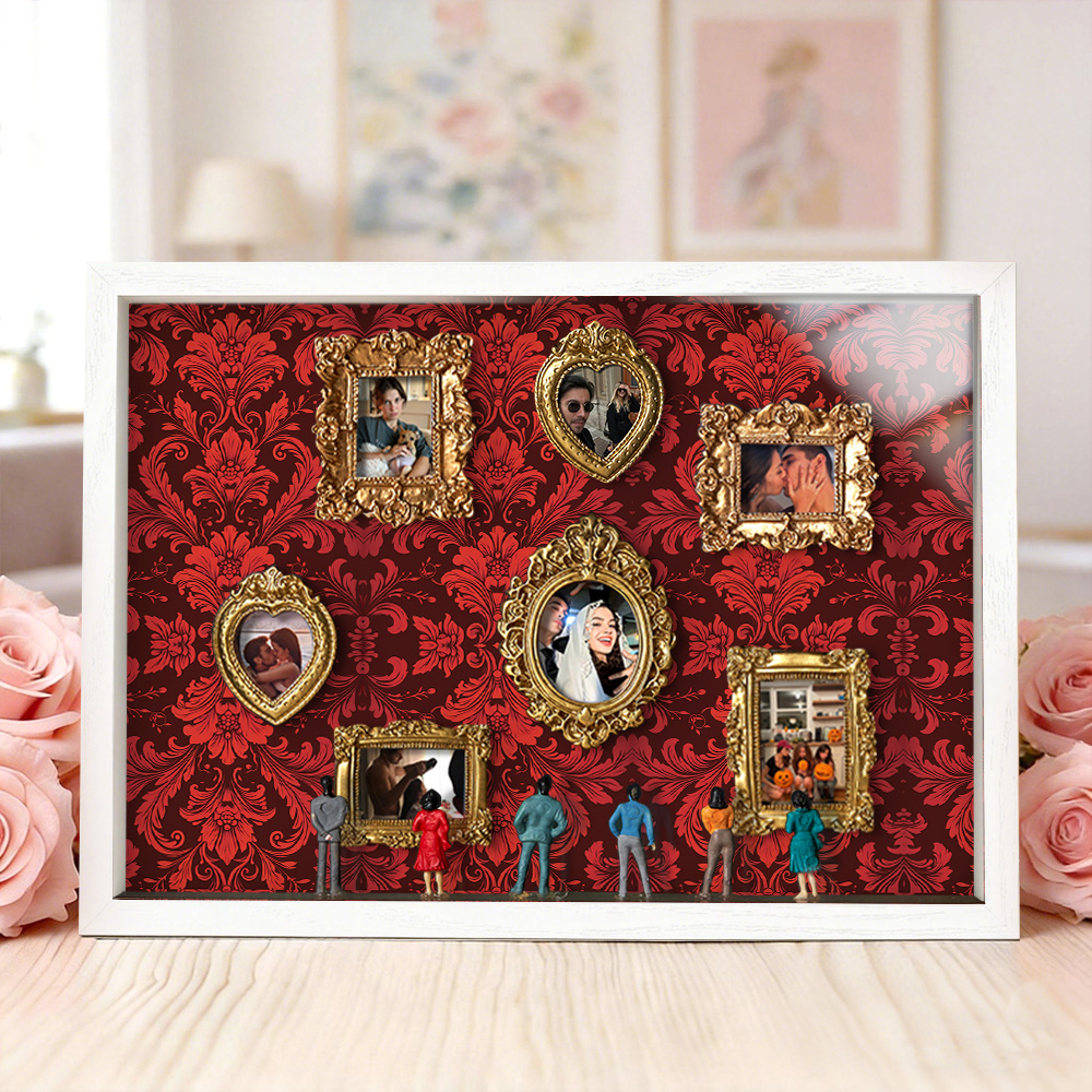 Museum of Us Frame Personalized Couples Gift for Her Miniature Museum Gifts Meaningful Gift Valentine's Day Anniversary Gift