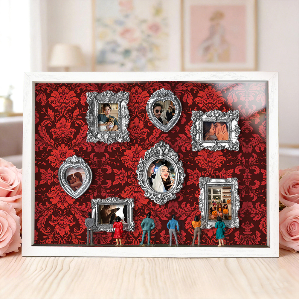 Museum of Us Frame Personalized Couples Gift for Her Miniature Museum Gifts Meaningful Gift Valentine's Day Anniversary Gift