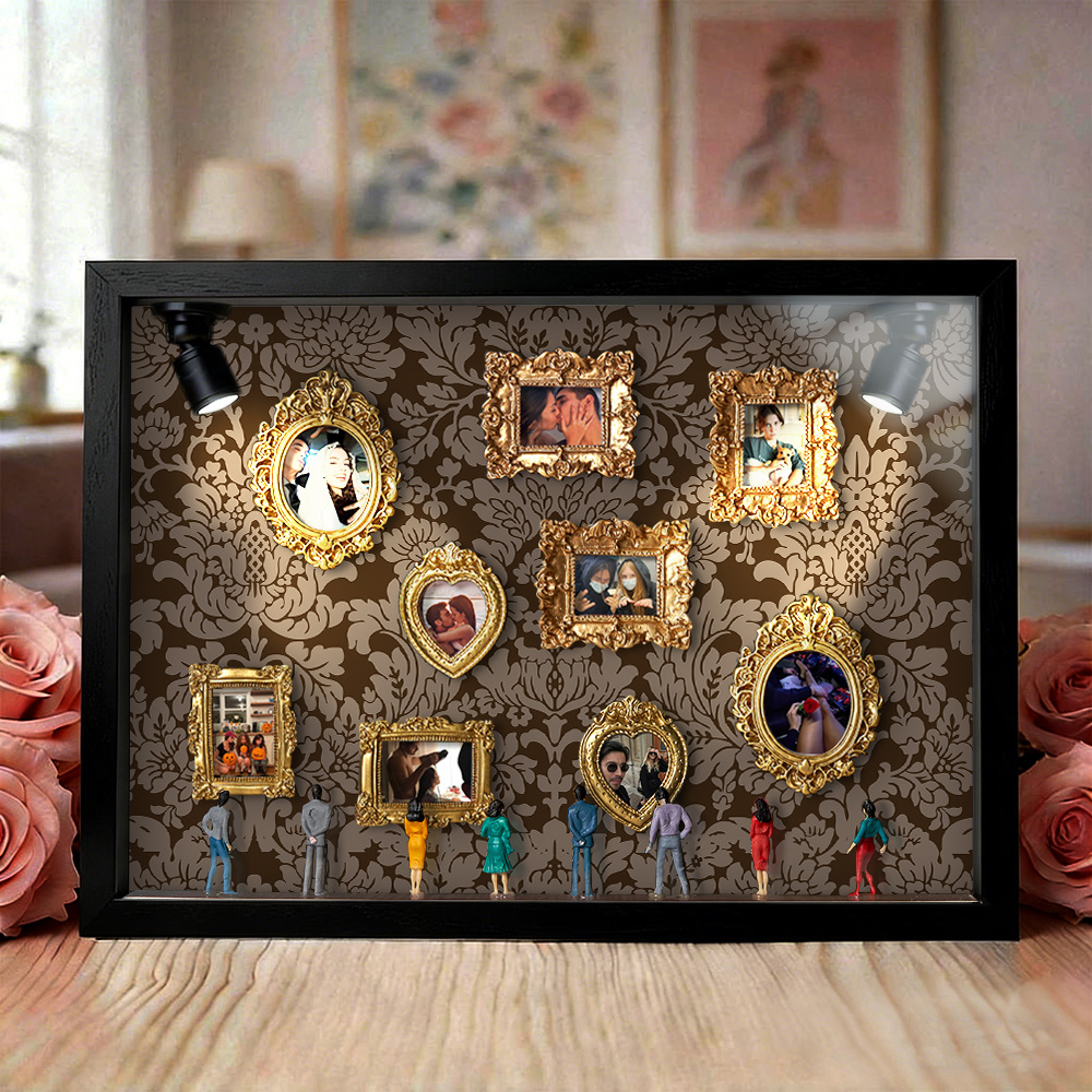 Museum of Us Frame Personalized Couples Gift for Her Miniature Museum Gifts Meaningful Gift Valentine's Day Anniversary Gift