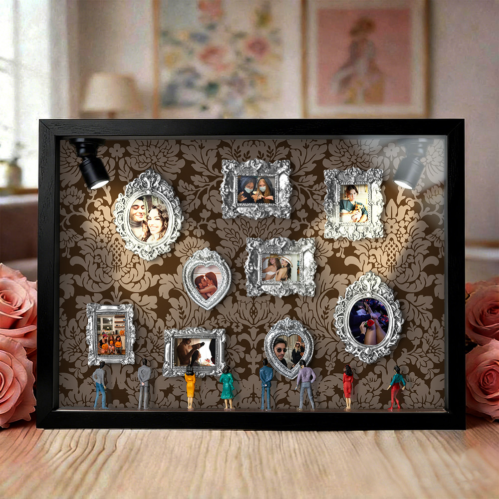 Museum of Us Frame Personalized Couples Gift for Her Miniature Museum Gifts Meaningful Gift Valentine's Day Anniversary Gift