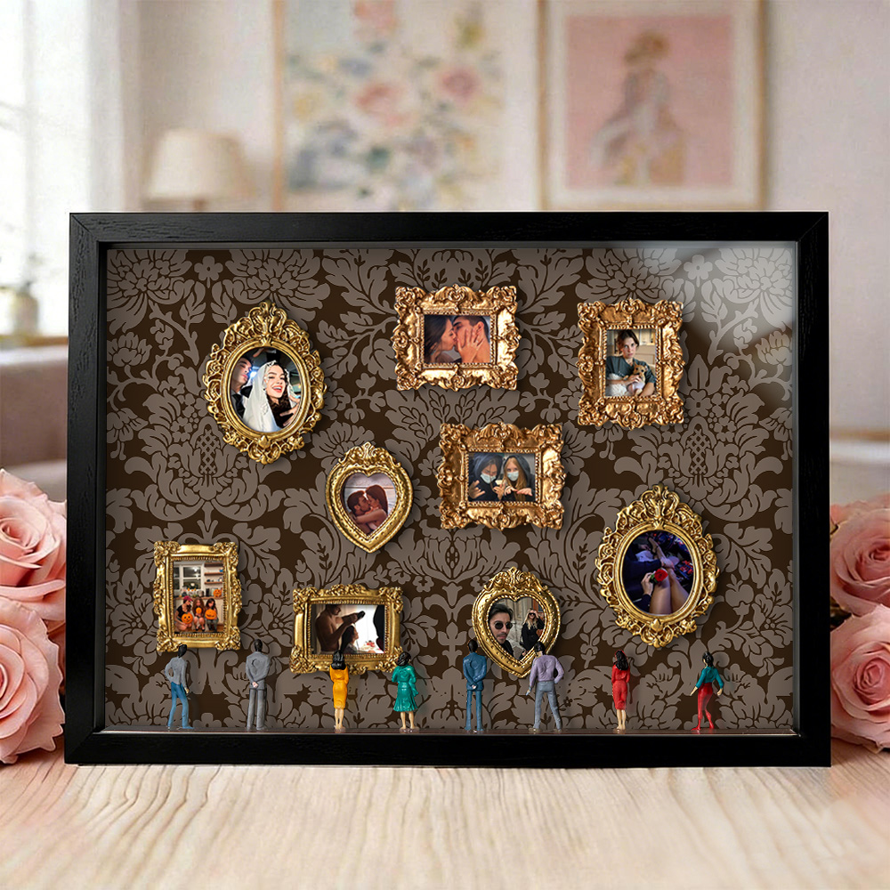 Museum of Us Frame Personalized Couples Gift for Her Miniature Museum Gifts Meaningful Gift Valentine's Day Anniversary Gift