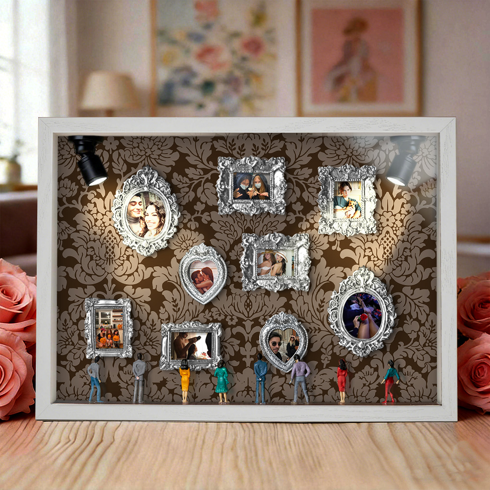 Museum of Us Frame Personalized Couples Gift for Her Miniature Museum Gifts Meaningful Gift Valentine's Day Anniversary Gift