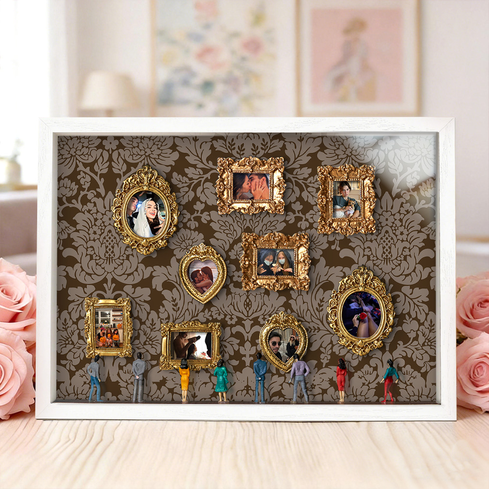 Museum of Us Frame Personalized Couples Gift for Her Miniature Museum Gifts Meaningful Gift Valentine's Day Anniversary Gift