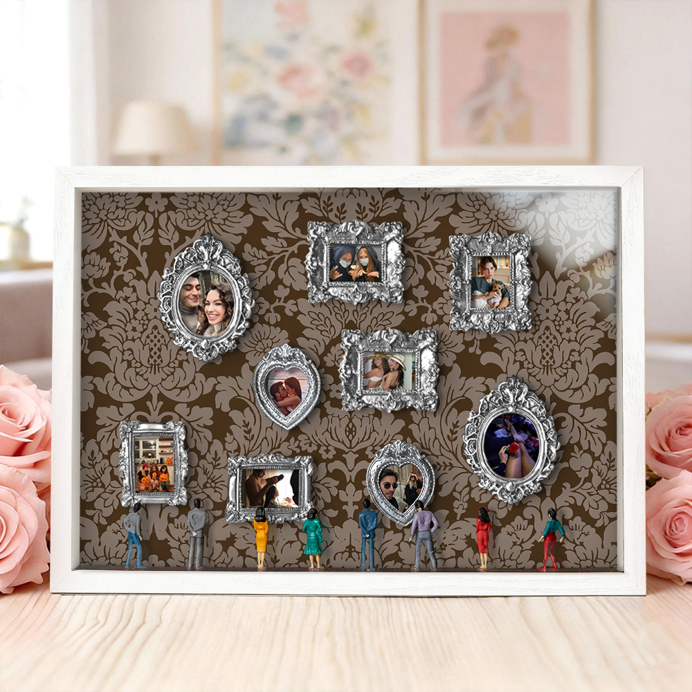 Museum of Us Frame Personalized Couples Gift for Her Miniature Museum Gifts Meaningful Gift Valentine's Day Anniversary Gift
