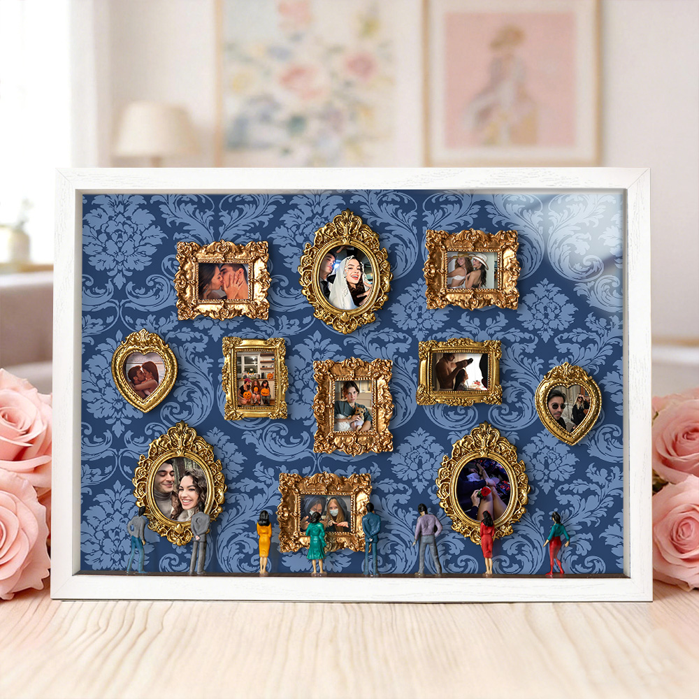 Museum of Us Frame Personalized Couples Gift for Her Miniature Museum Gifts Meaningful Gift Valentine's Day Anniversary Gift