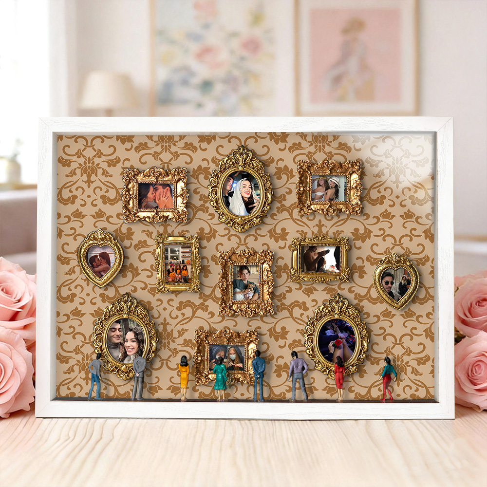Museum of Us Frame Personalized Couples Gift for Her Miniature Museum Gifts Meaningful Gift Valentine's Day Anniversary Gift