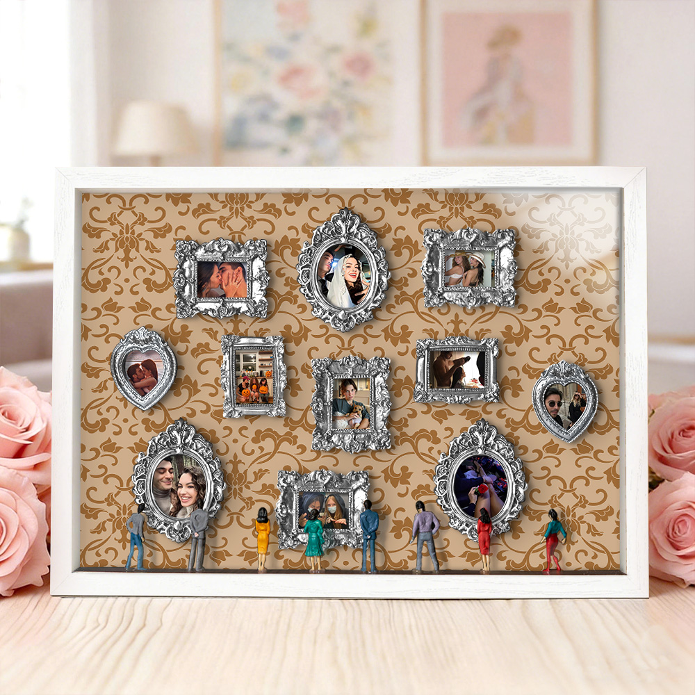 Museum of Us Frame Personalized Couples Gift for Her Miniature Museum Gifts Meaningful Gift Valentine's Day Anniversary Gift