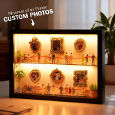 Personalized Museum Frame Custom Photo Couples Gift for Mom Mini Museum Gifts Best Mother's Day Gifts