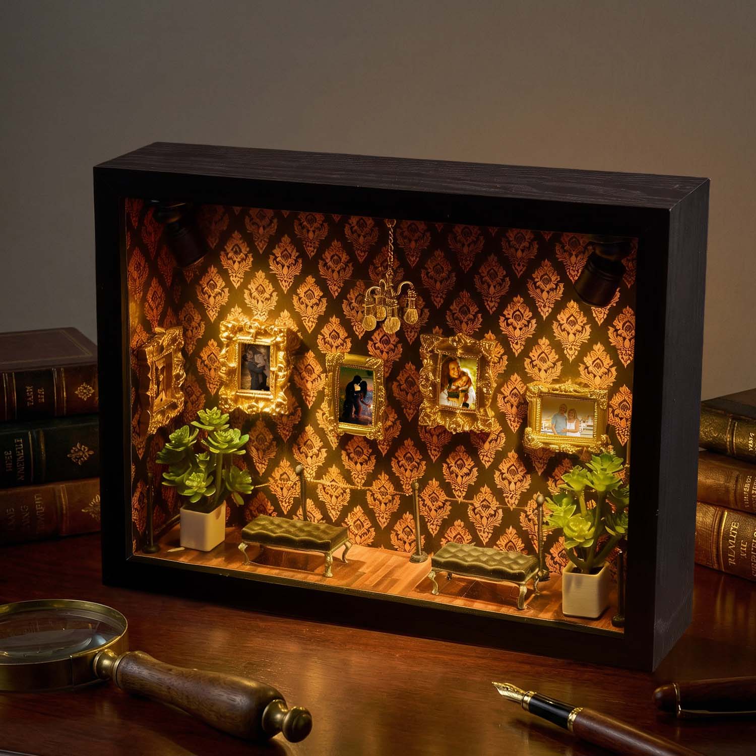 Personalized Photo Museum of Us Frame Mini Museum Gifts Meaningful Gift Valentine's Day Anniversary Gift