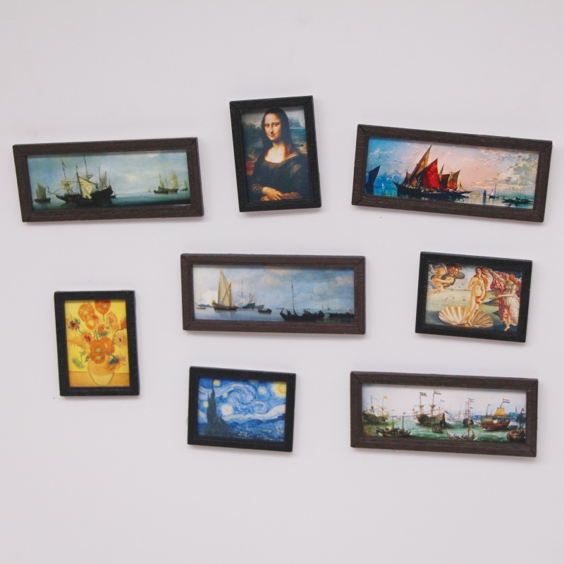 (8-Pack) Famous Painting - MuseumofUsFrame
