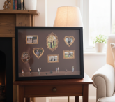 "Museum of Us" Printable Wall Art – Editable Couple Photo Gallery | Romantic Anniversary Gift